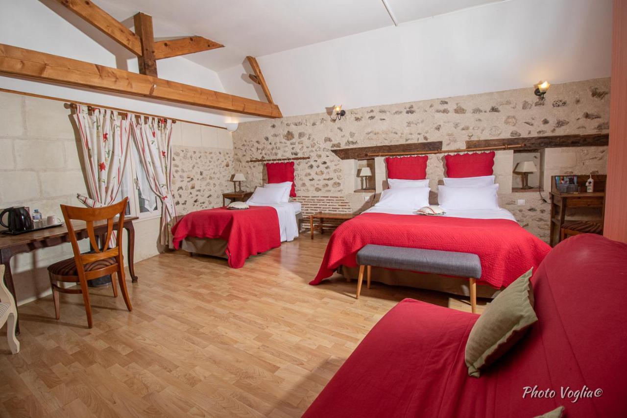 Logis Auberge Le Colombien - Hotel Et Restaurant Вілландрі Екстер'єр фото
