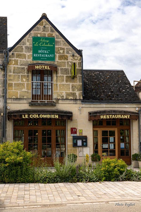 Logis Auberge Le Colombien - Hotel Et Restaurant Вілландрі Екстер'єр фото